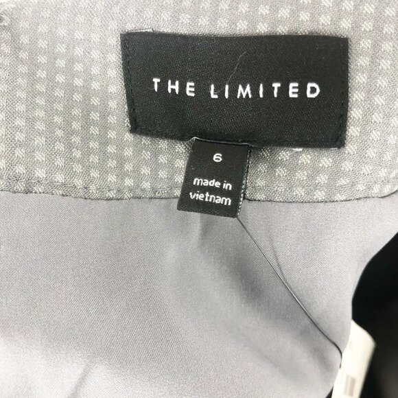 NWT The Limited Career or Casual Wear Pencil Skirt. Grey/Silver Pattern. Size 6 - Picture 6 of 12